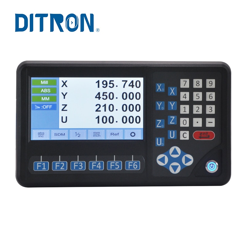Ditron D80-4V 7 ġ LCD ũ, 4  DRO ÷,..